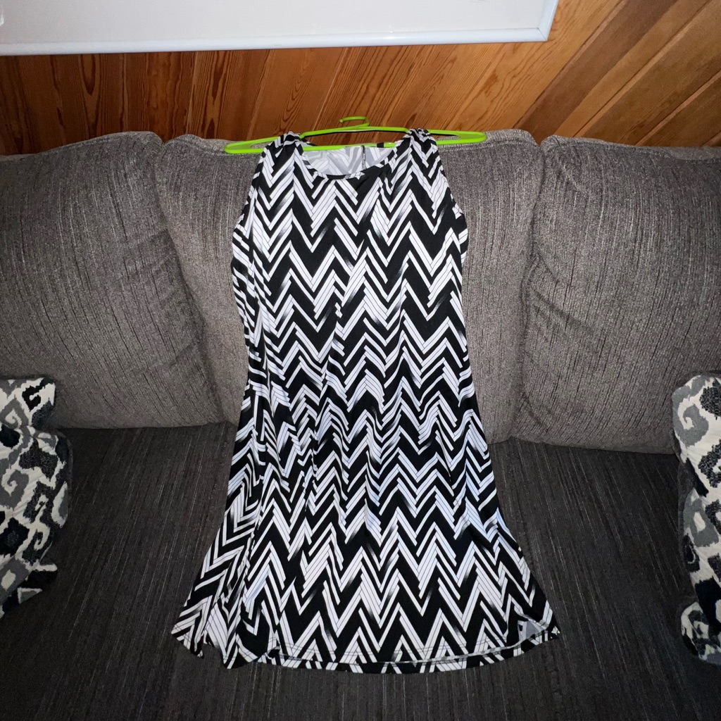 Mini Patterned Dress